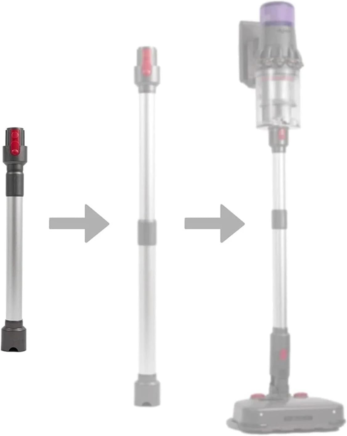 Telescopic Vacuum Extension Pole for Dyson V7 V8 V10 V11 V15