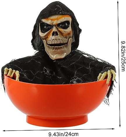 BESPORTBLE Halloween Candy Serving Dish with Light