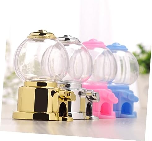 4pcs Plastic Candy Dispenser Machine Gumball Toy for Parties