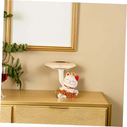 Cabilock Christmas Cat Key Bowl Entryway Decor