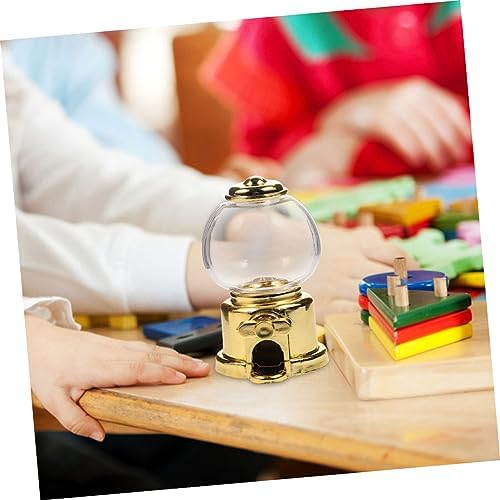 16pcs Manual Gumball Machine Toy Plastic Candy Dispenser for Parties and Fundraising Events