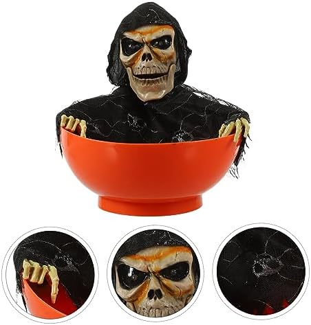 BESPORTBLE Halloween Candy Serving Dish with Light