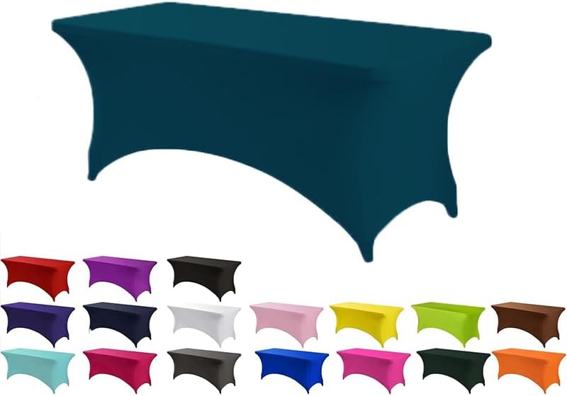 6FT Spandex Table Cover Rectangular for Events