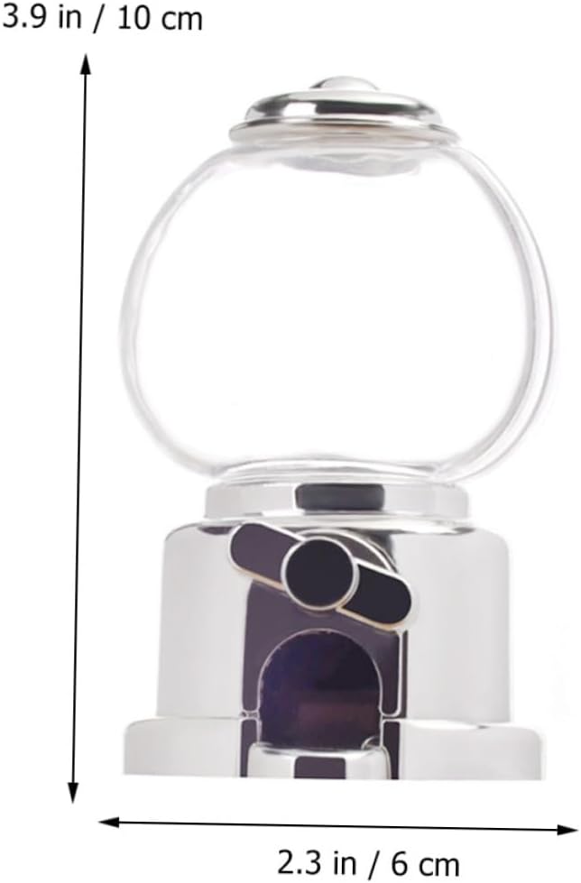 GLEAVI 6pcs Candy Catcher Toy for Kids Silver Plastic