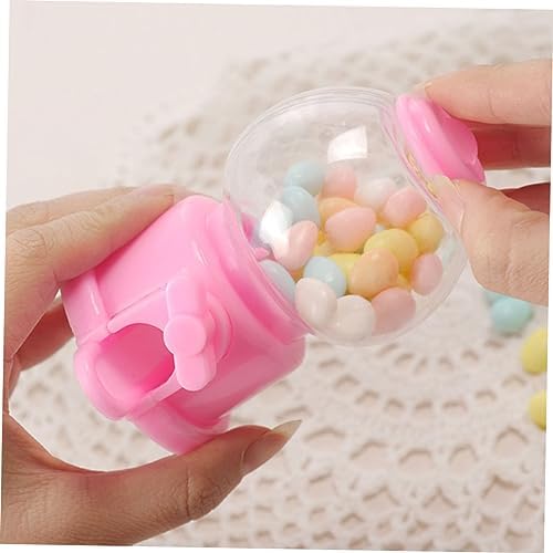 20pcs Manual Gumball Machine Candy Dispenser Set