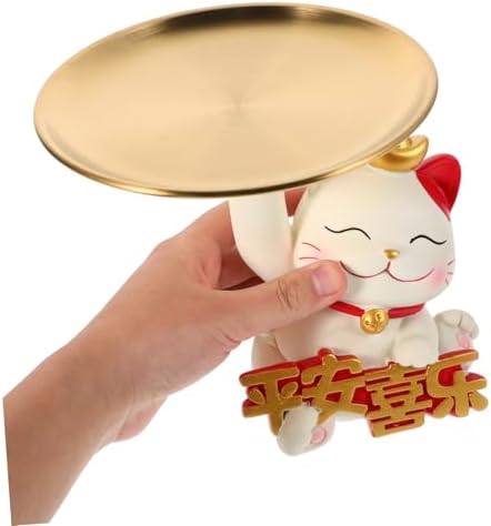 Cabilock Christmas Cat Key Bowl Entryway Decor