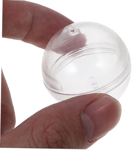 30pcs Transparent Round Capsules for Party Favors and Candy Packaging