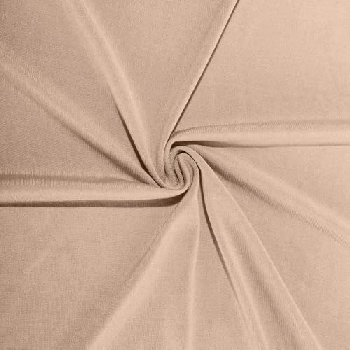 Balsa Circle 36-Inch Nude Cocktail Spandex Tablecloth