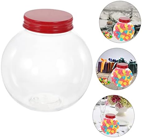 5pcs Shaped Candy Jars for Christmas Parties and Celebrations