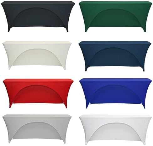 Your Chair Covers - Black Spandex 6 Ft x 18 Inches