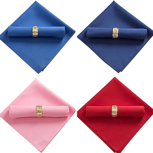 Polyester Tablecloth Multicolour Pack of 8 PCS Set