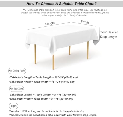 Meioro Rustic Table Cloth Grey 55x55