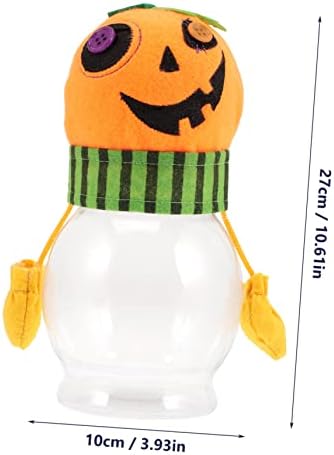 Halloween Candy Jar Creative Pumpkin Design Candy Server for Party Favors and Treats