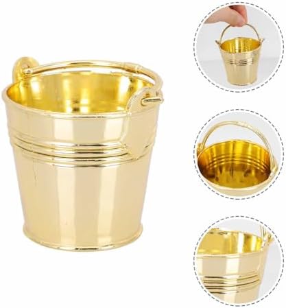 12Pcs Mini Plastic Candy Buckets for Wedding Party Favors