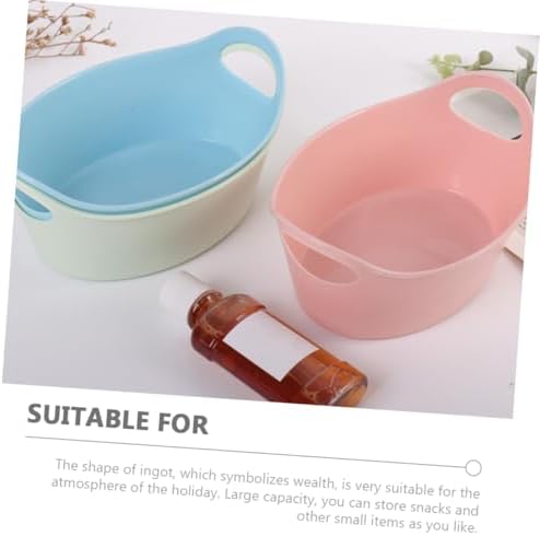 PRETYZOOM 4pcs Halloween Candy Storage Baskets for Home and Party Decor