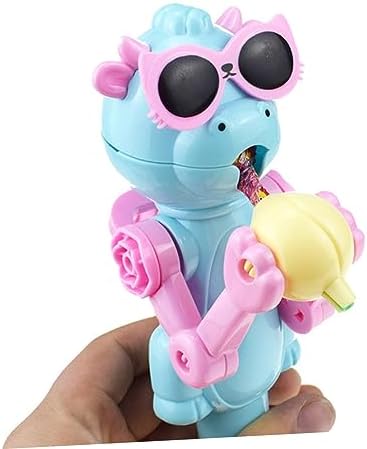 6pcs Dinosaur Lollipop Holder Robot Toy for Parties and Birthdays