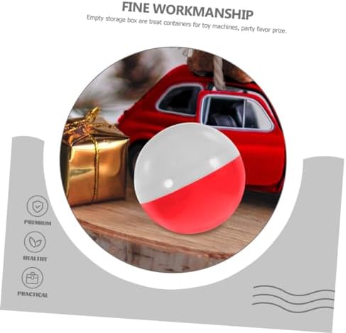 Milisten 100pcs Round Fillable Vending Machine Balls for Party Favors and Crafts