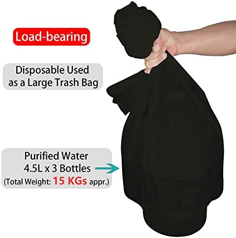 Black Plastic Tablecloths 2 Pack for 84 Inch Round Tables