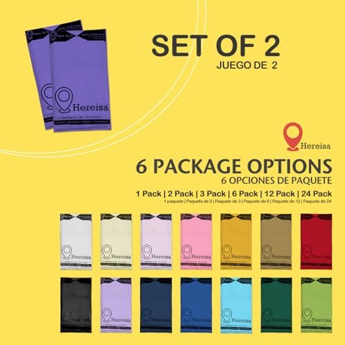 Purple Plastic Tablecloths 2 Pack Disposable Table Covers 54 x 108 Inch