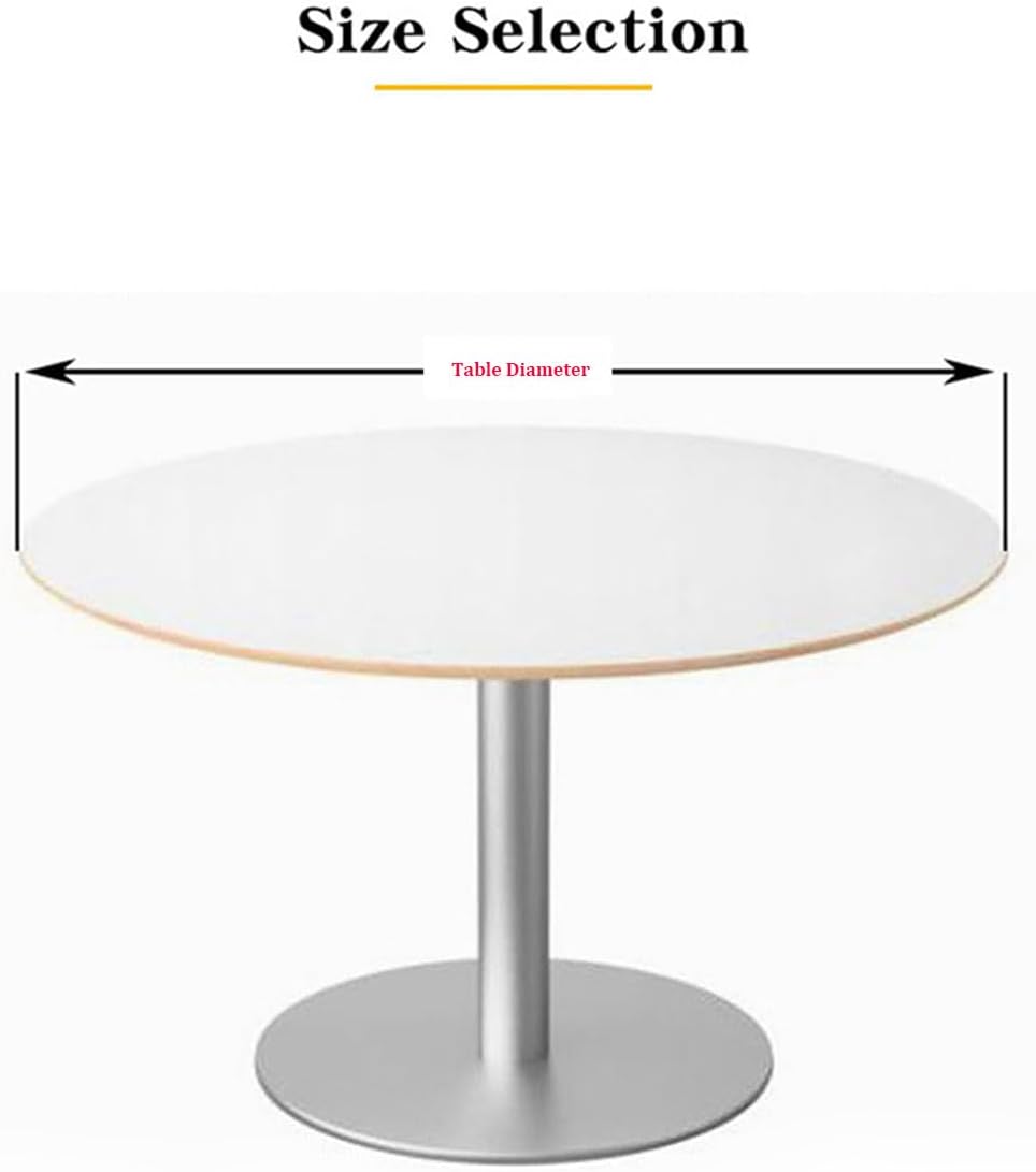FANIVIN Polyester Round Tablecloth 60cm Multicolour Waterproof 1