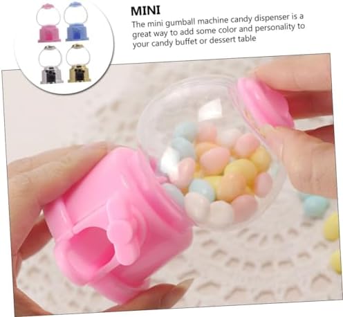 20pcs Manual Gumball Machine Candy Dispenser Set