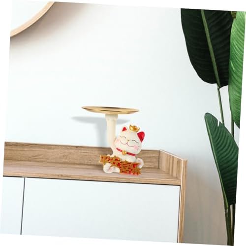 Cabilock Christmas Cat Key Bowl Entryway Decor