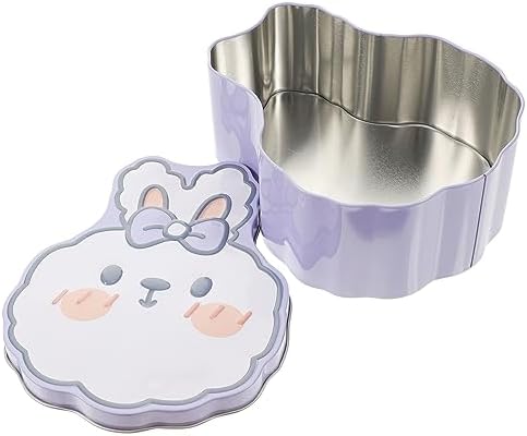 PRETYZOOM Decorative Rabbit Candy Box with Lids for Christmas and Party Favors