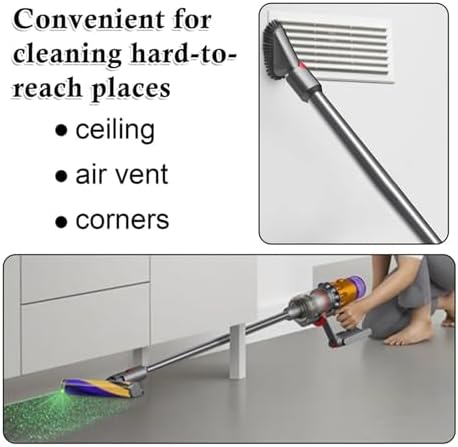 Quick Release Straight Pipe Extension Rod for Dyson V10 V12 Cordless Stick Vacuum Cleaner