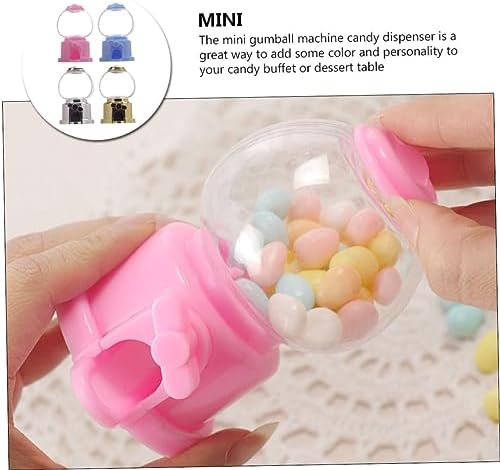 Mobestech 20pcs Manual Gumball Machine Candy Dispenser for Party