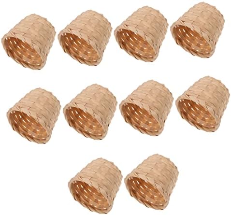 10 Pcs Woven Storage Basket for Fruits and Decor
