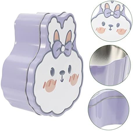 PRETYZOOM Decorative Rabbit Candy Box with Lids for Christmas and Party Favors