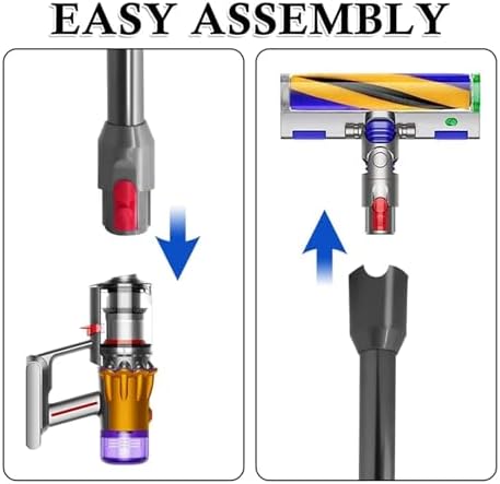 Quick Release Straight Pipe Extension Rod for Dyson V10 V12 Cordless Stick Vacuum Cleaner