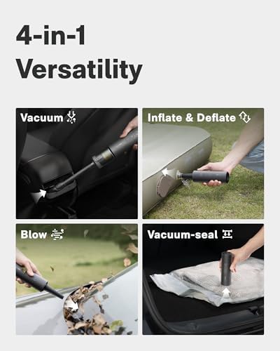 HOTO Cordless Handheld Vacuum 4-in-1 Car Home Cleaner