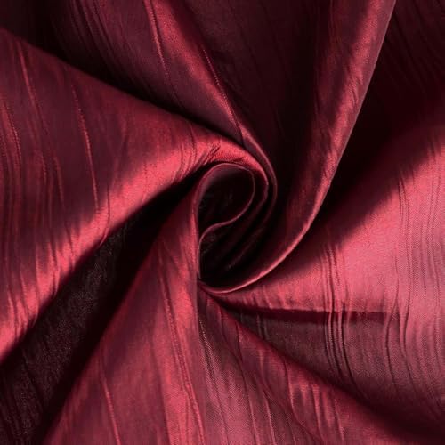 Balsa Circle 72x72 Inch Burgundy Table Overlay