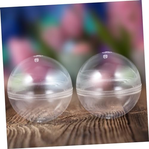4x4cm Plastic Round Capsules 10pcs Candy Server Vending Machine Fillable Balls