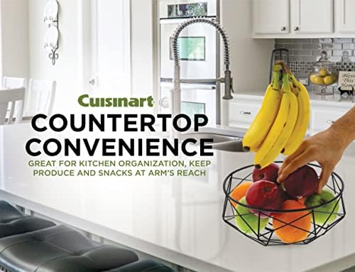 Cuisinart Fruit Basket with Banana Hanger Matte Black