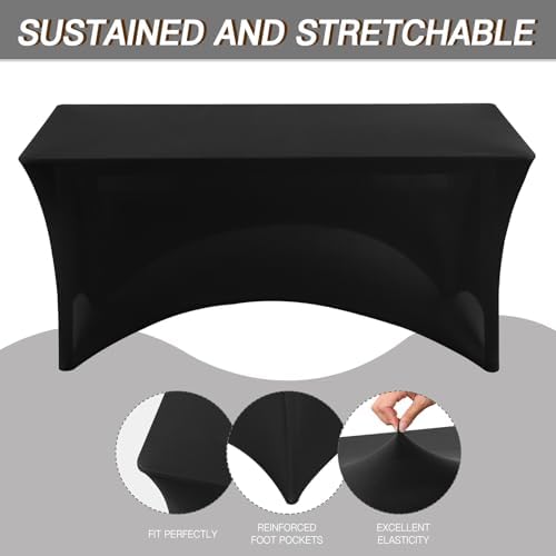 Fixwal 6 Pack Table Covers for 6FT Tables