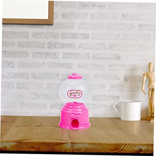 MERRYHAPY Mini Gumball Machine Toy Plastic Candy Dispenser for Kids Coin-Operated Sweet Treats Catcher