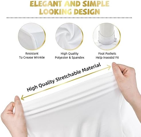 Custom Spandex Tablecloth with Logo 6FT Rectangular