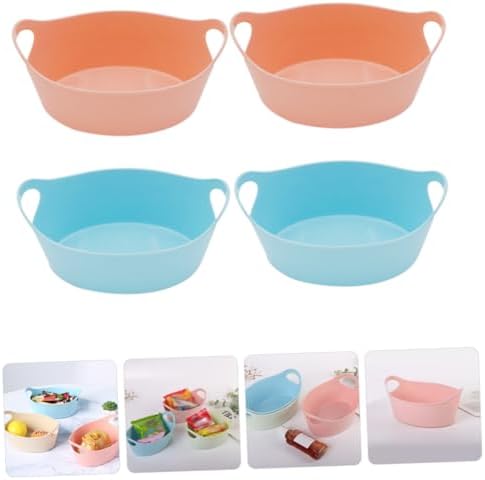 PRETYZOOM 4pcs Halloween Candy Storage Baskets for Home and Party Decor