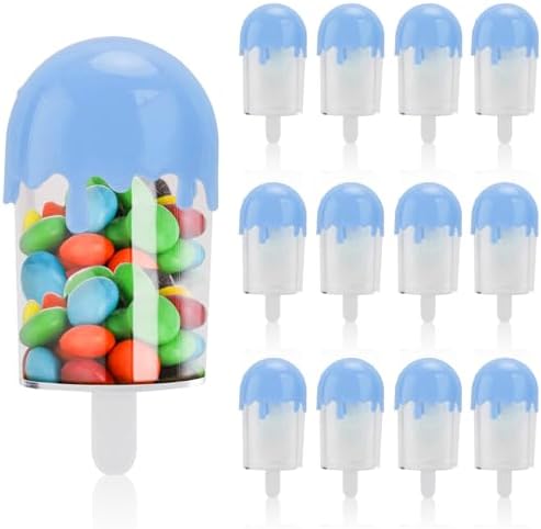 Ice Cream Shaped Candy Boxes 12Pcs Wedding Party Supplies