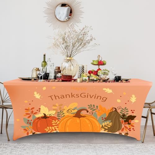 Custom Tablecloth with Business Logo 4FT Rectangular Spandex