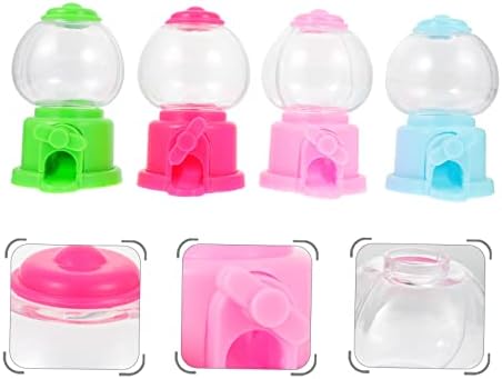 4pcs Gumball Machine Candy Capsules Toy for Kids and Parties