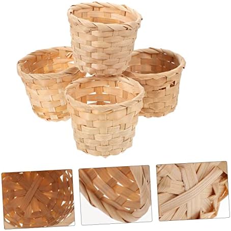 10 Pcs Woven Storage Basket for Fruits and Decor