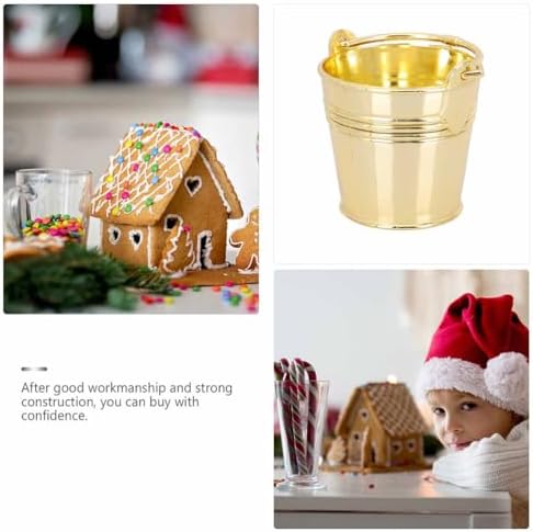 12Pcs Mini Plastic Candy Buckets for Wedding Party Favors