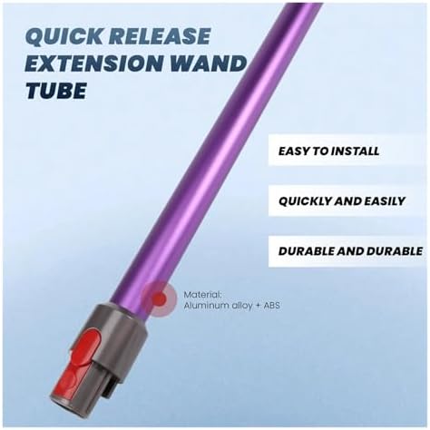 Quick Release Extension Wand Tube for Dyson V7 V8 V10 V11