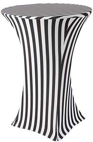 Your Chair Covers - 30 D x 42 H Stretch Spandex Table Cover