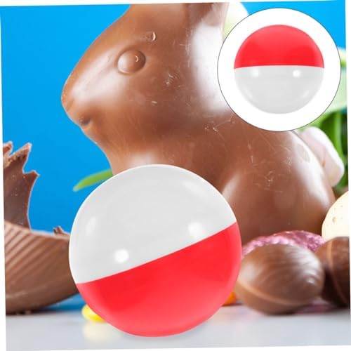 UPKOCH 100pcs Fillable Round Plastic Candy Server Balls for Party Favors