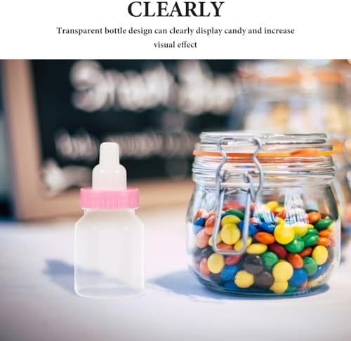 MAGICLULU 12Pcs Feeding Bottle Shaped Candy Boxes Reusable Containers for Parties and Birthdays