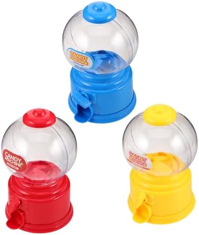 3pcs Cute Snack Vending Machine for Parties Birthdays and Weddings Fun Desktop Candy Dispenser